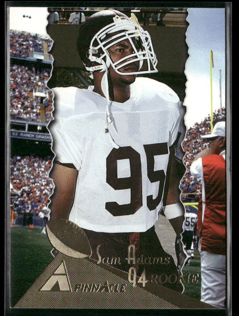 Sam Adams 1994 Pinnacle #203 RC Seattle Seahawks