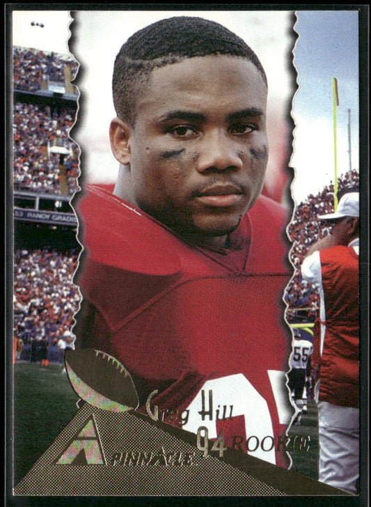 Greg Hill 1994 Pinnacle #207 RC Kansas City Chiefs