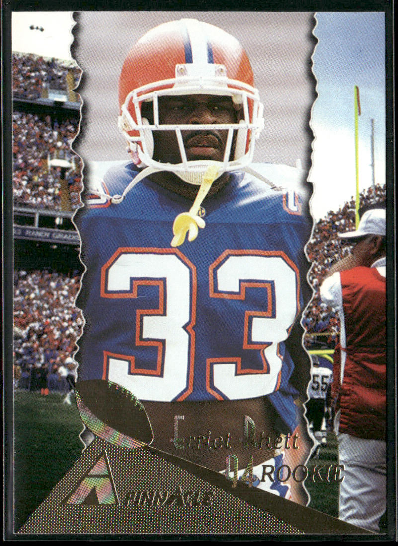 Errict Rhett 1994 Pinnacle #212 RC Tampa Bay Buccaneers