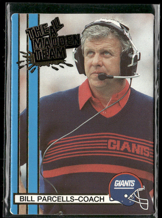 Bill Parcells 1990 Action Packed All-Madden #56 New York Giants