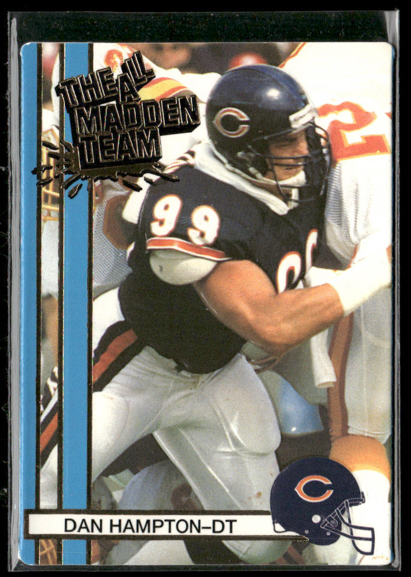 Dan Hampton 1990 Action Packed All-Madden #52 Chicago Bears