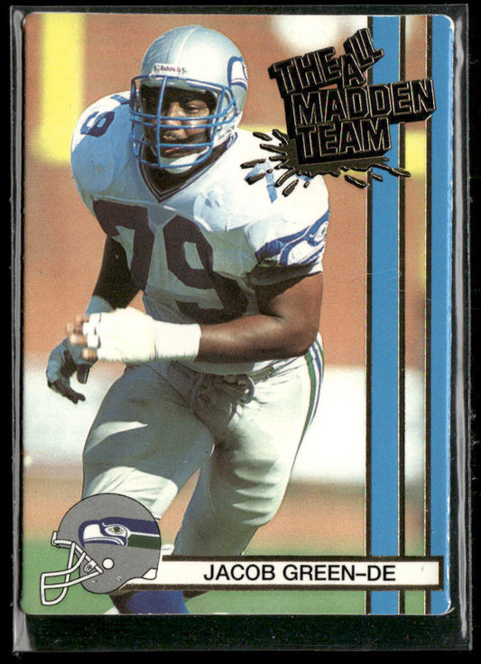 Jacob Green 1990 Action Packed All-Madden #50 Seattle Seahawks