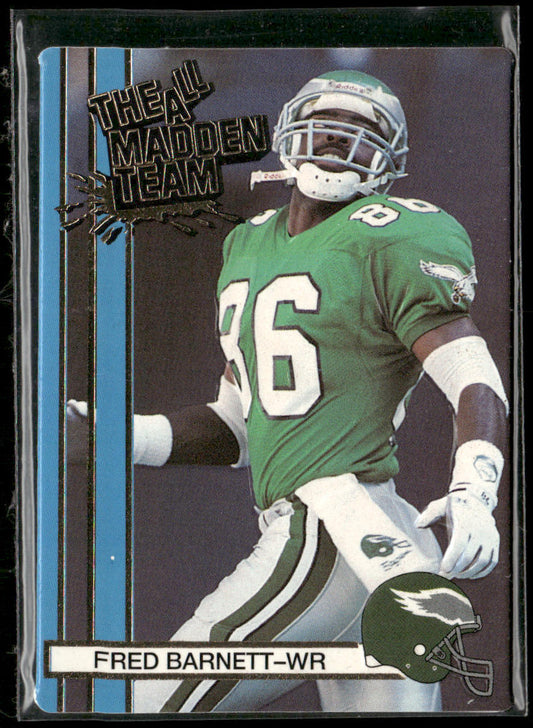 Fred Barnett 1990 Action Packed All-Madden #46 Philadelphia Eagles