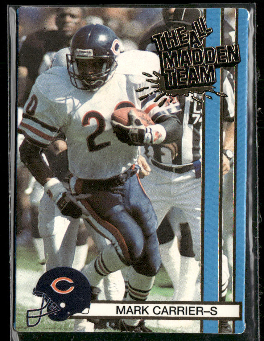 Mark Carrier 1990 Action Packed All-Madden #45 Chicago Bears