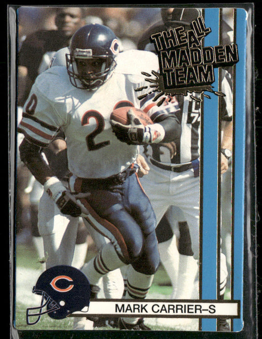 Mark Carrier 1990 Action Packed All-Madden #45 Chicago Bears