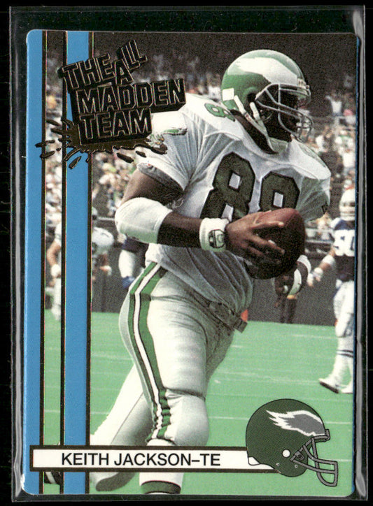 Keith Jackson 1990 Action Packed All-Madden #43 Philadelphia Eagles