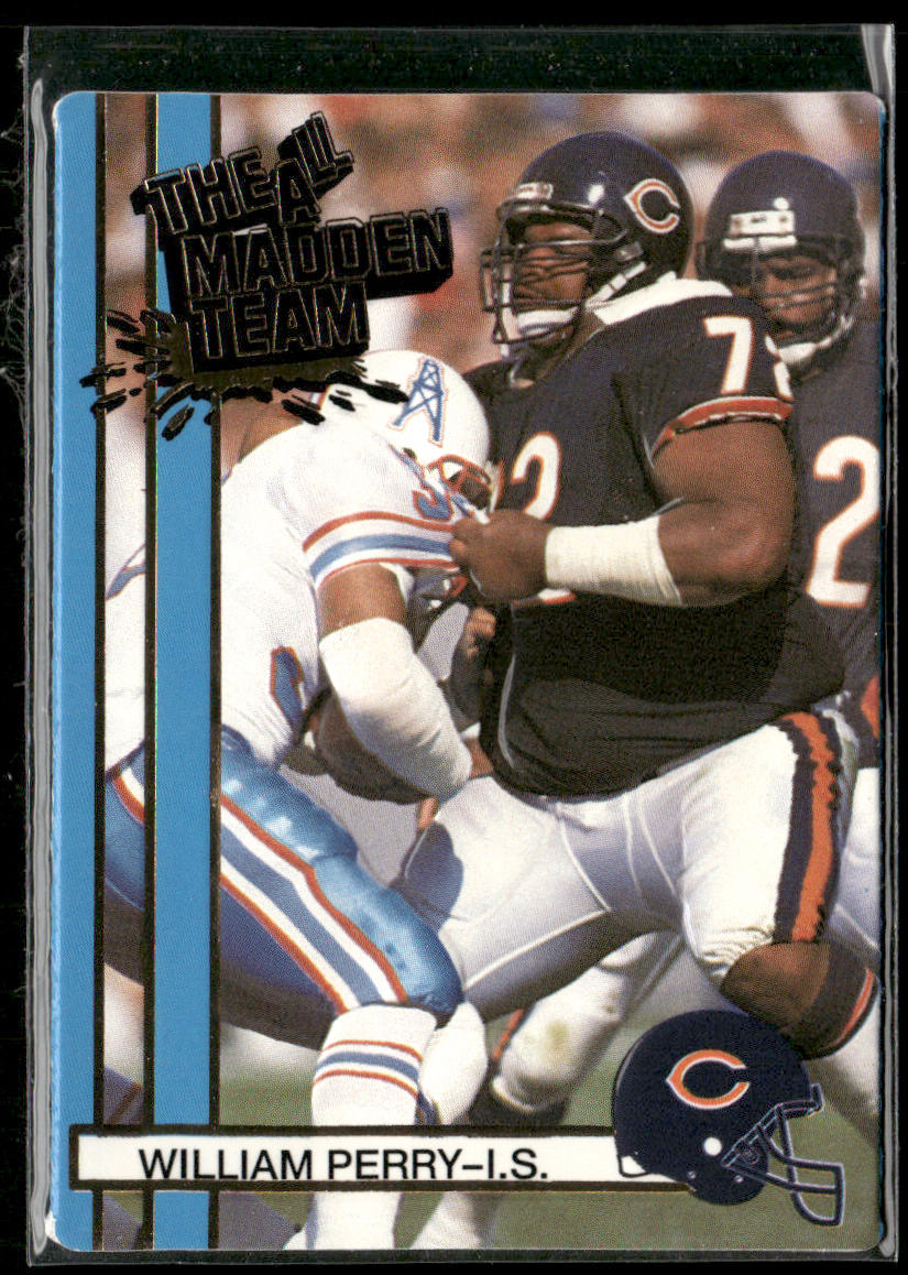 William Perry 1990 Action Packed All-Madden #41 Chicago Bears
