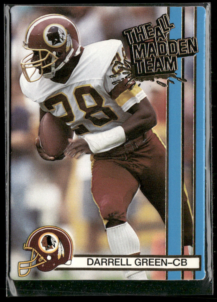 Darrell Green 1990 Action Packed All-Madden #38 Washington Redskins