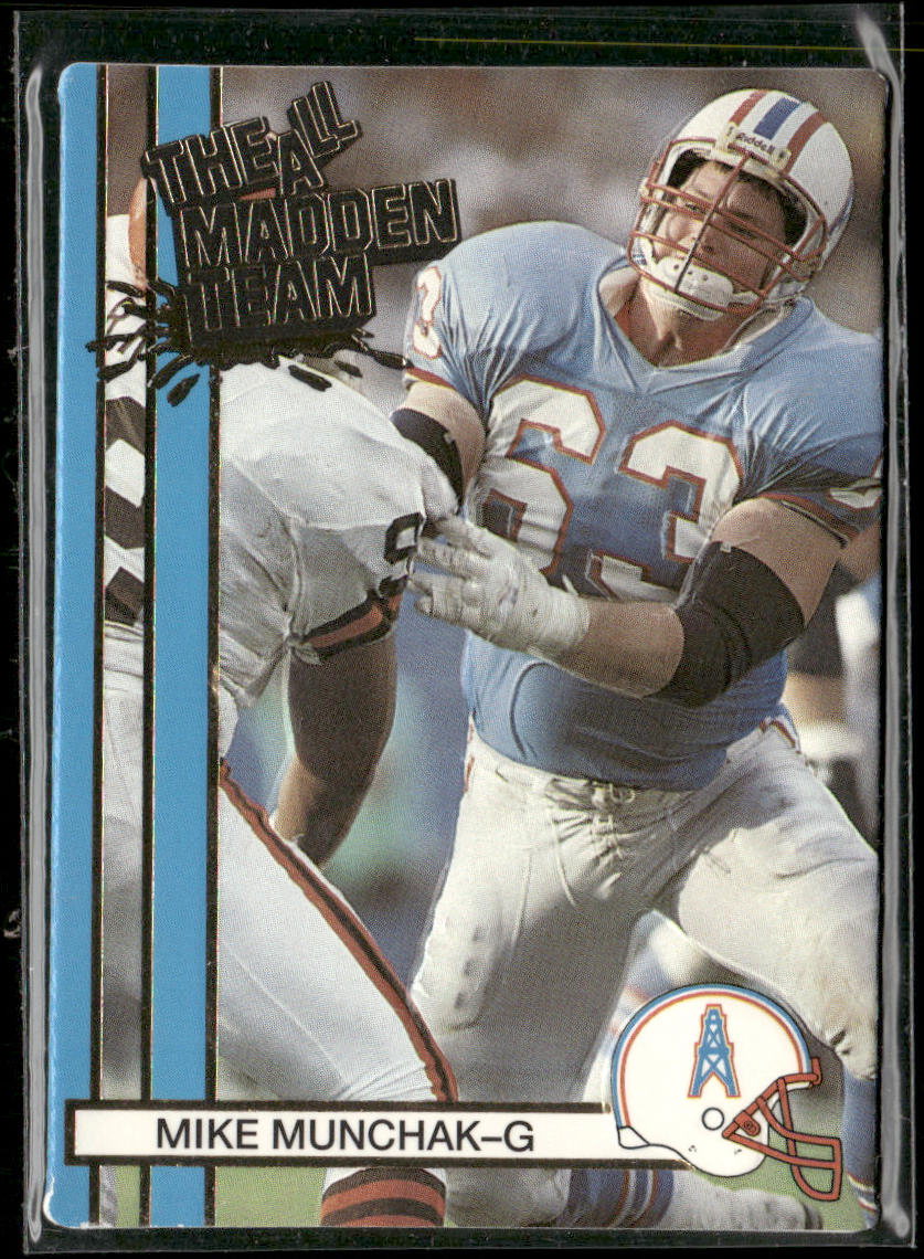 Mike Munchak 1990 Action Packed All-Madden #35 Houston Oilers