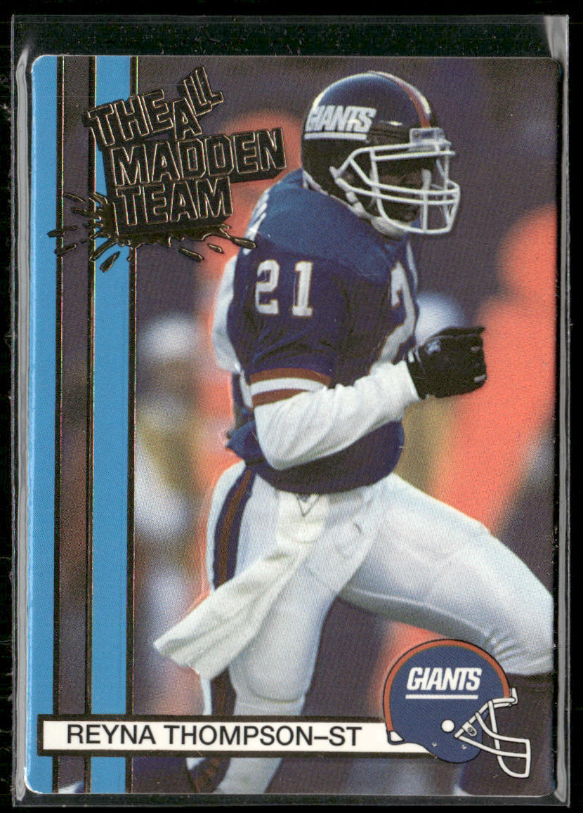 Reyna Thompson 1990 Action Packed All-Madden #27 New York Giants