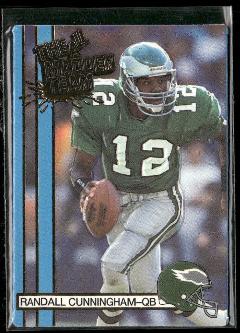 Randall Cunningham 1990 Action Packed All-Madden #26 Philadelphia Eagles