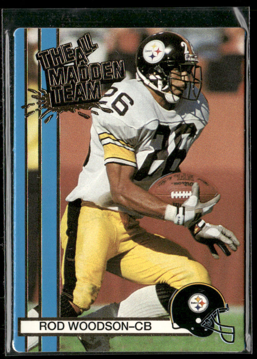 Rod Woodson 1990 Action Packed All-Madden #24 Pittsburgh Steelers