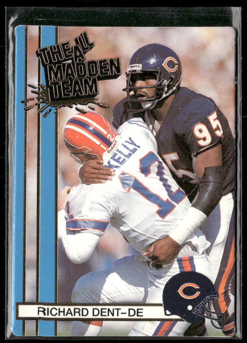 Richard Dent 1990 Action Packed All-Madden #15 Chicago Bears