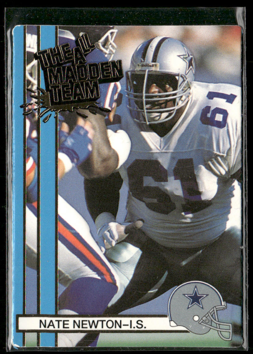 Nate Newton 1990 Action Packed All-Madden #7 Dallas Cowboys