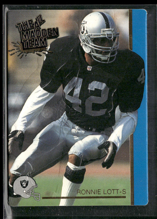 Ronnie Lott 1991 Action Packed All-Madden #26 Los Angeles Raiders