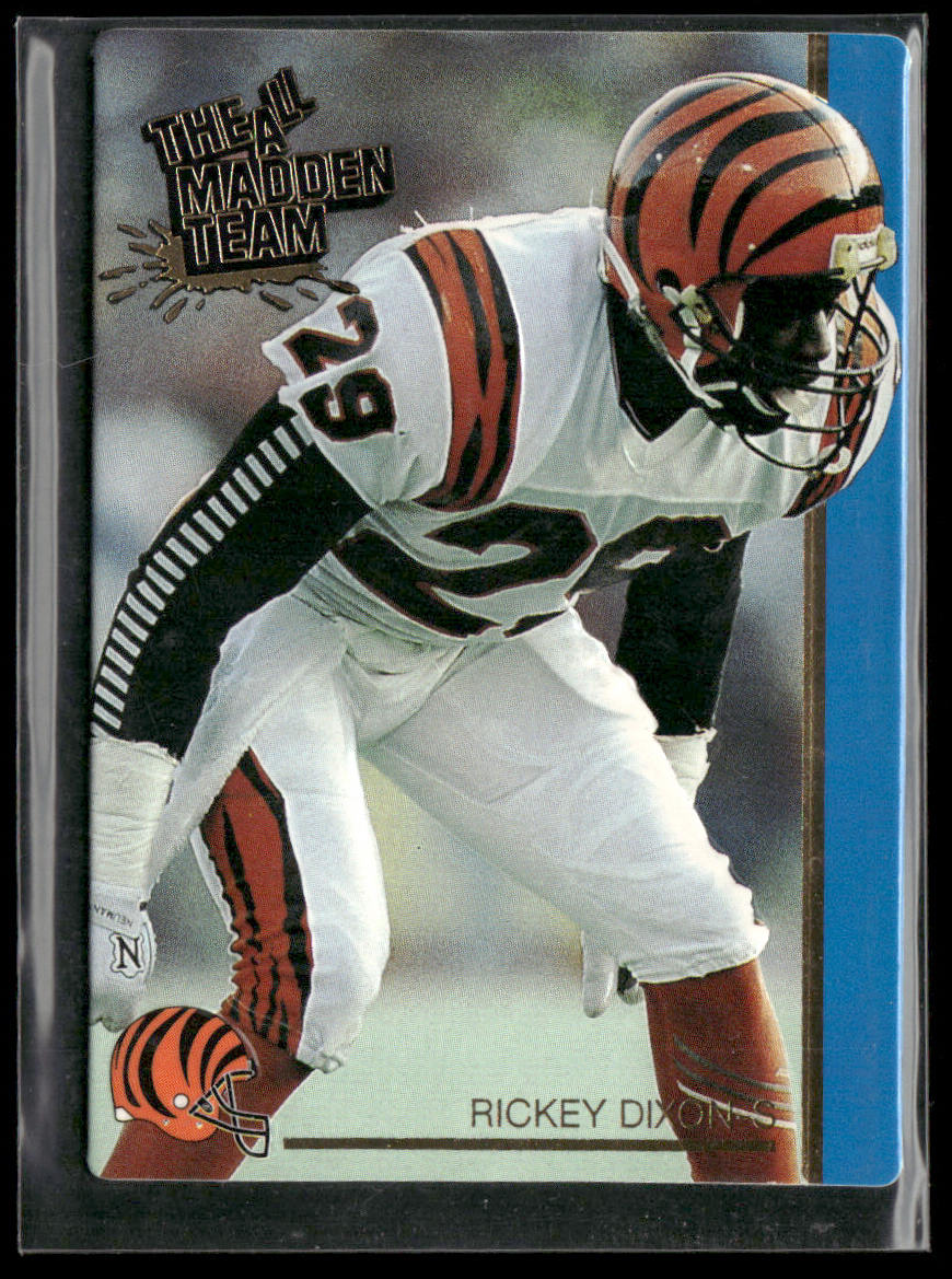 Rickey Dixon 1991 Action Packed All-Madden #24 Cincinnati Bengals