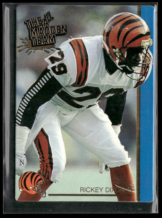 Rickey Dixon 1991 Action Packed All-Madden #24 Cincinnati Bengals