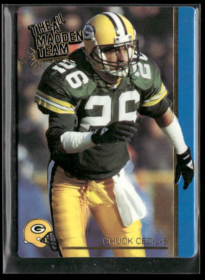 Chuck Cecil 1991 Action Packed All-Madden #23 Green Bay Packers