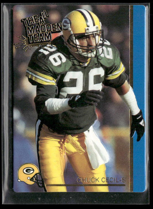 Chuck Cecil 1991 Action Packed All-Madden #23 Green Bay Packers
