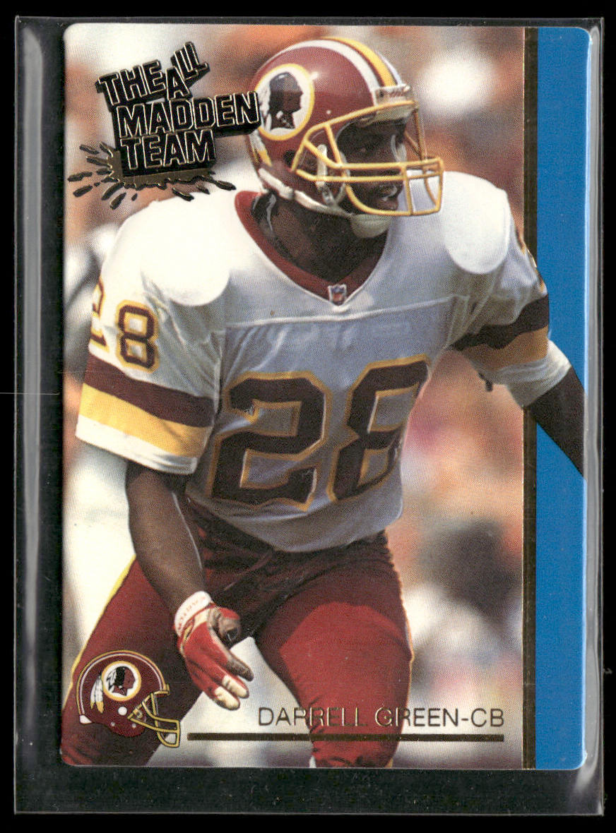 Darrell Green 1991 Action Packed All-Madden #21 Washington Redskins