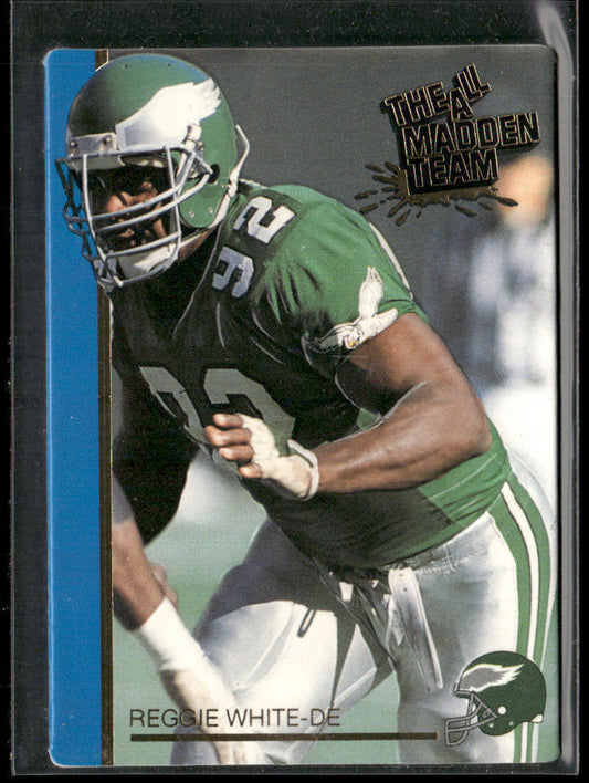 Reggie White 1991 Action Packed All-Madden #19 Philadelphia Eagles
