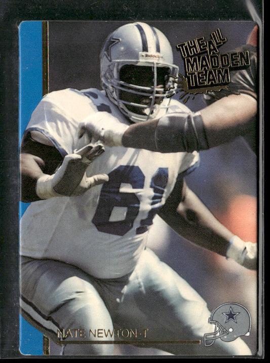 Nate Newton 1991 Action Packed All-Madden #12 Dallas Cowboys