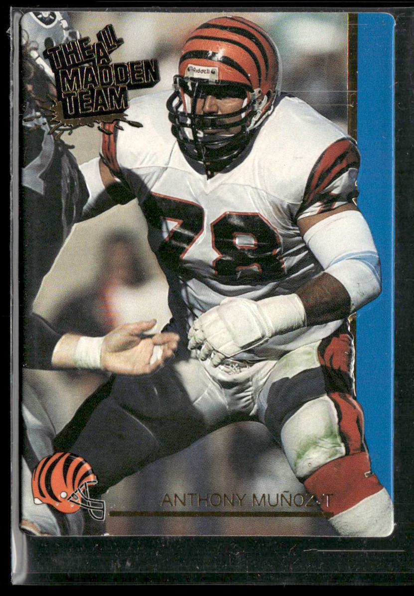 Anthony Munoz 1991 Action Packed All-Madden #11 Cincinnati Bengals
