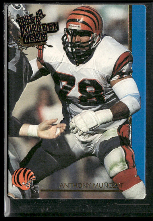 Anthony Munoz 1991 Action Packed All-Madden #11 Cincinnati Bengals