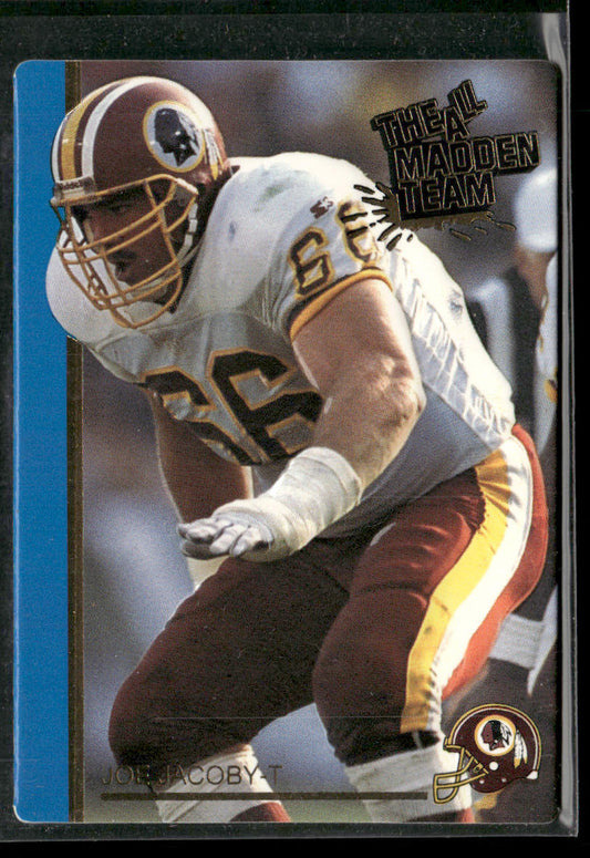 Joe Jacoby 1991 Action Packed All-Madden #9 Washington Redskins