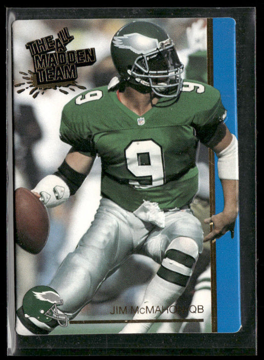 Jim McMahon 1991 Action Packed All-Madden #3 Philadelphia Eagles