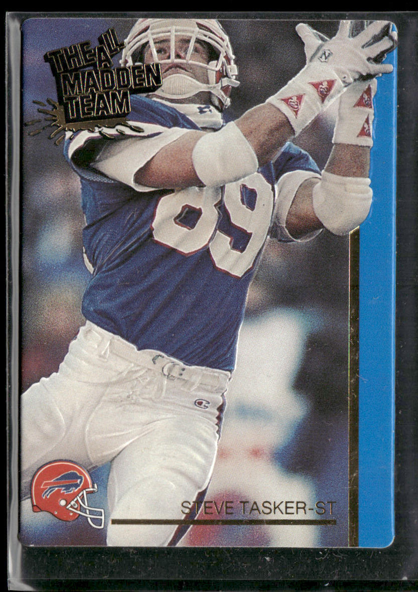 Steve Tasker 1991 Action Packed All-Madden #50 Buffalo Bills