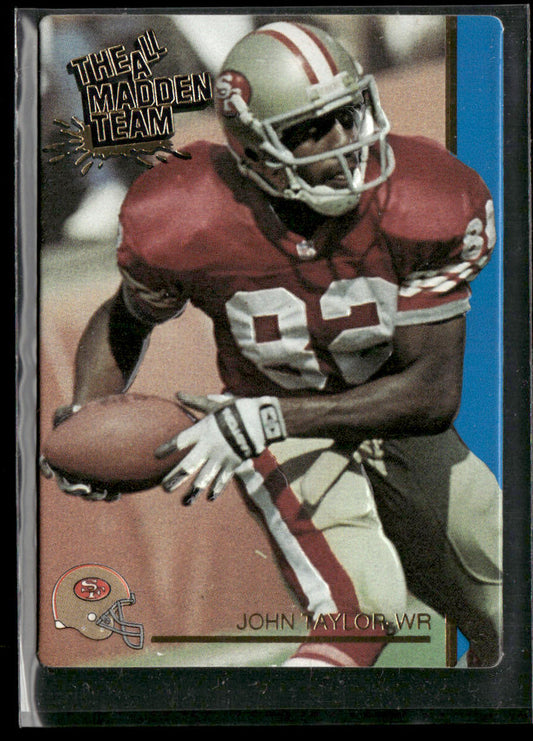 John Taylor 1991 Action Packed All-Madden #44 San Francisco 49ers