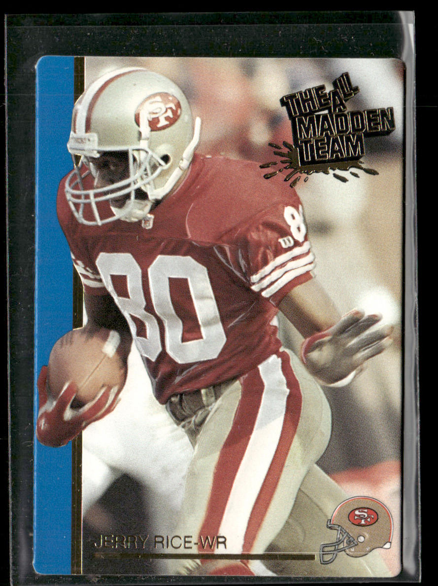 Jerry Rice 1991 Action Packed All-Madden #43 San Francisco 49ers