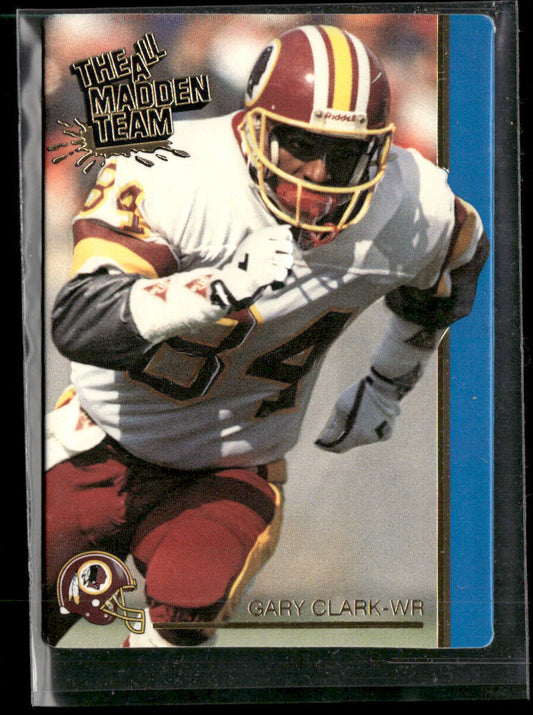 Gary Clark 1991 Action Packed All-Madden #40 Washington Redskins