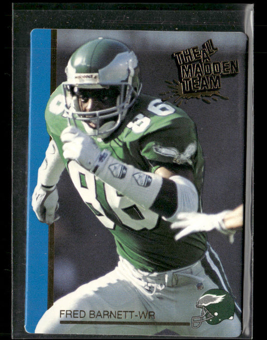 Fred Barnett 1991 Action Packed All-Madden #39 Philadelphia Eagles