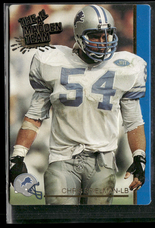 Chris Spielman 1991 Action Packed All-Madden #37 Detroit Lions