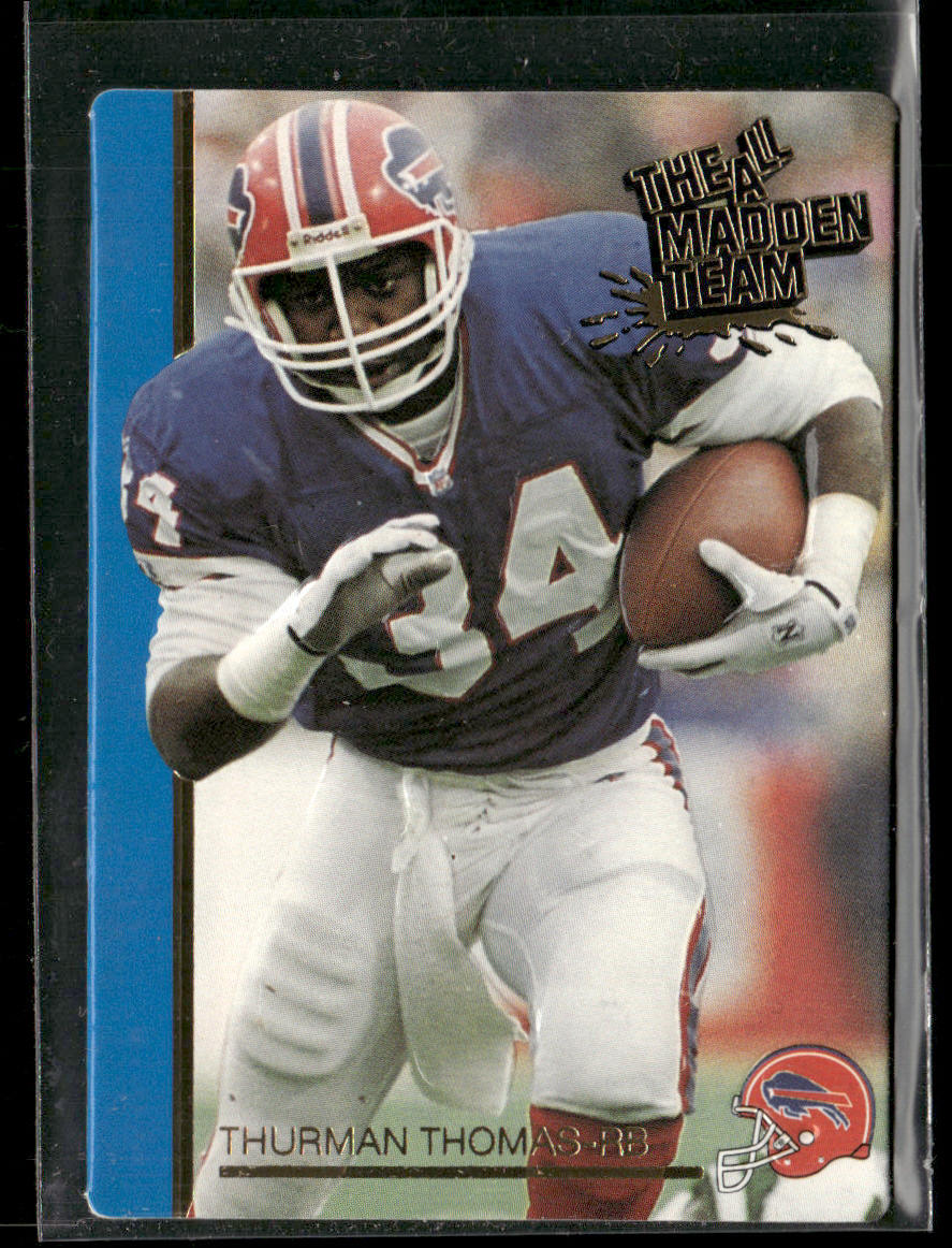 Thurman Thomas 1991 Action Packed All-Madden #31 Buffalo Bills