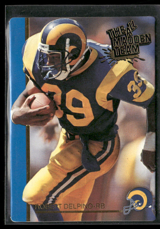 Robert Delpino 1991 Action Packed All-Madden #29 Los Angeles Rams