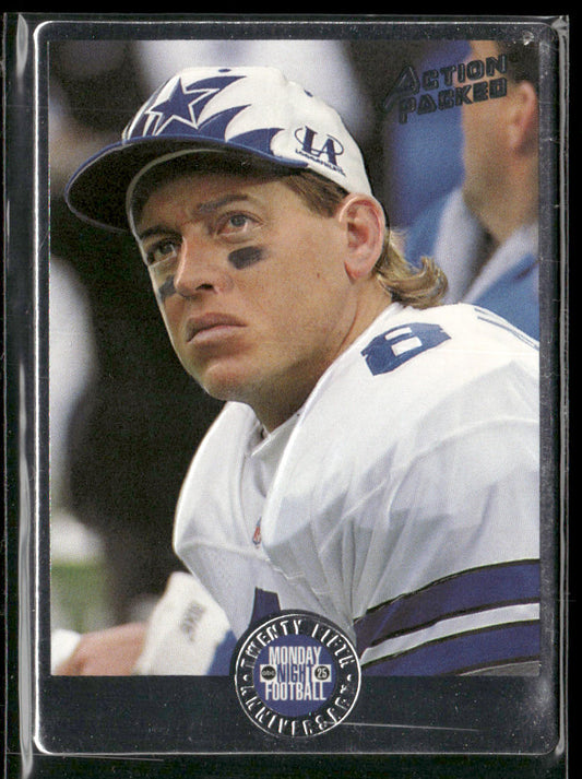 Troy Aikman 1994 Action Packed Monday Night Football #54 Dallas Cowboys