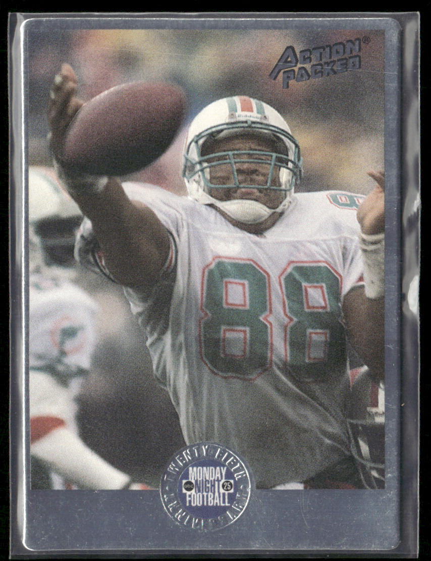 Keith Jackson 1994 Action Packed Monday Night Football #53 Miami Dolphins