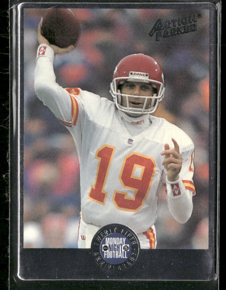 Joe Montana 1994 Action Packed Monday Night Football #50 Kansas City Chiefs