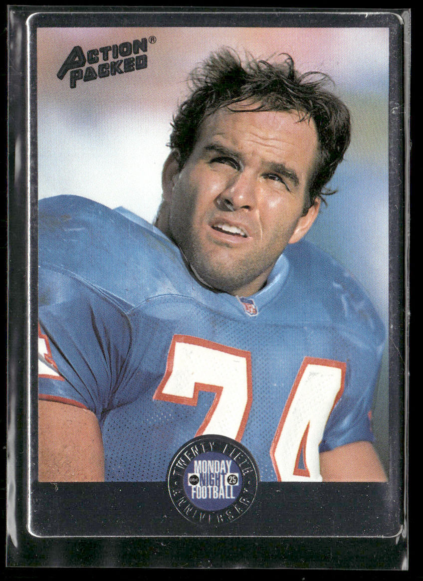 Bruce Matthews 1994 Action Packed Monday Night Football #42 Houston Oilers