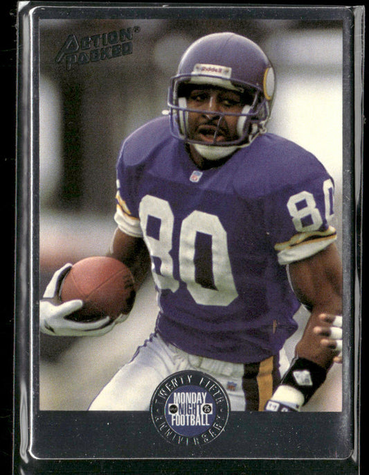 Cris Carter 1994 Action Packed Monday Night Football #20 Minnesota Vikings