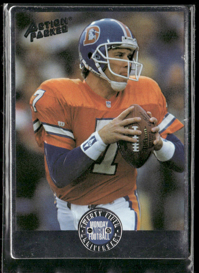 John Elway 1994 Action Packed Monday Night Football #12 Denver Broncos
