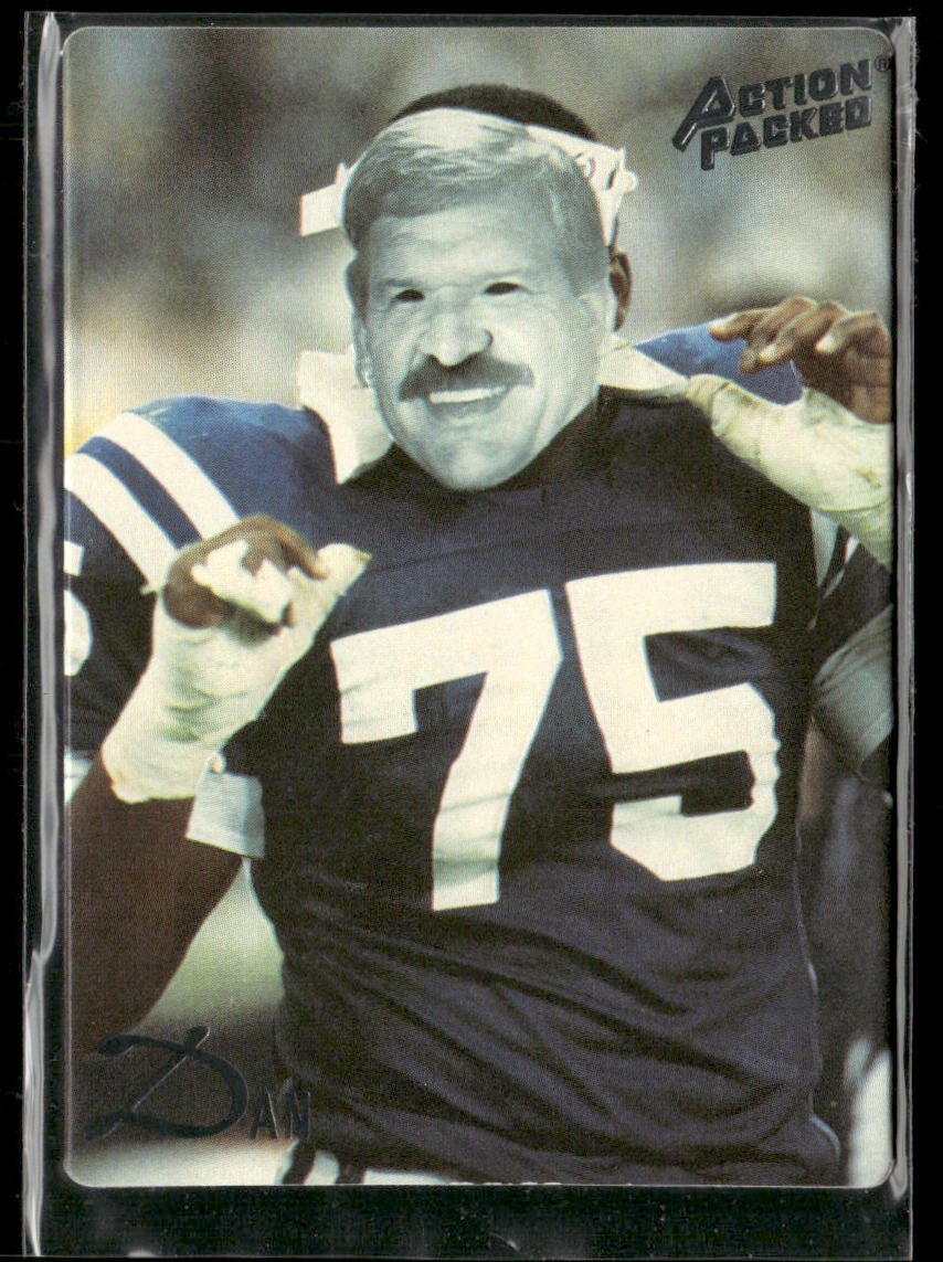 Donning a Dierdorf 1994 Action Packed Monday Night Football #69 Colts