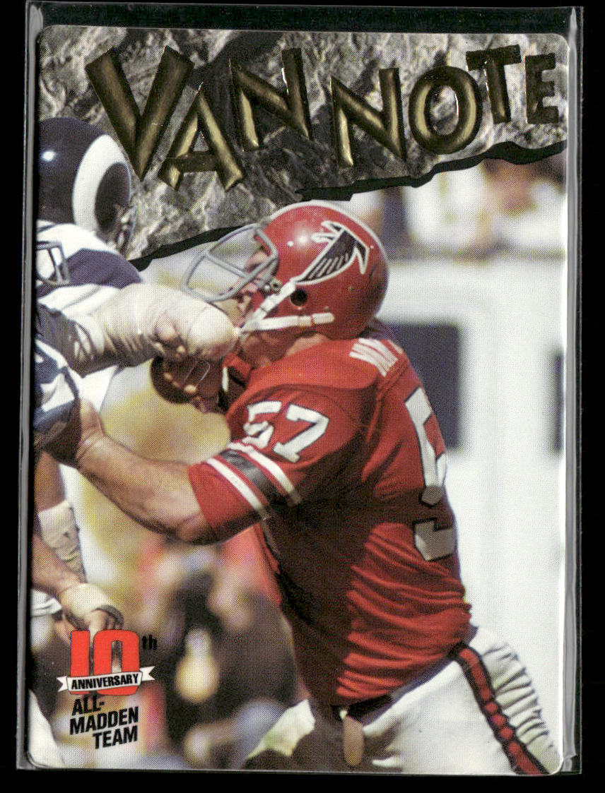 Jeff Van Note 1993 Action Packed All-Madden #39 Atlanta Falcons