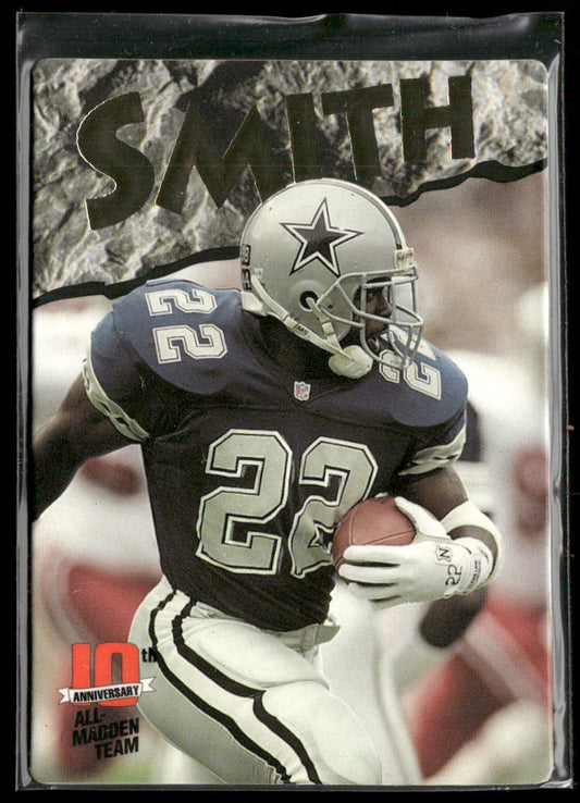 Emmitt Smith 1993 Action Packed All-Madden #36 Dallas Cowboys