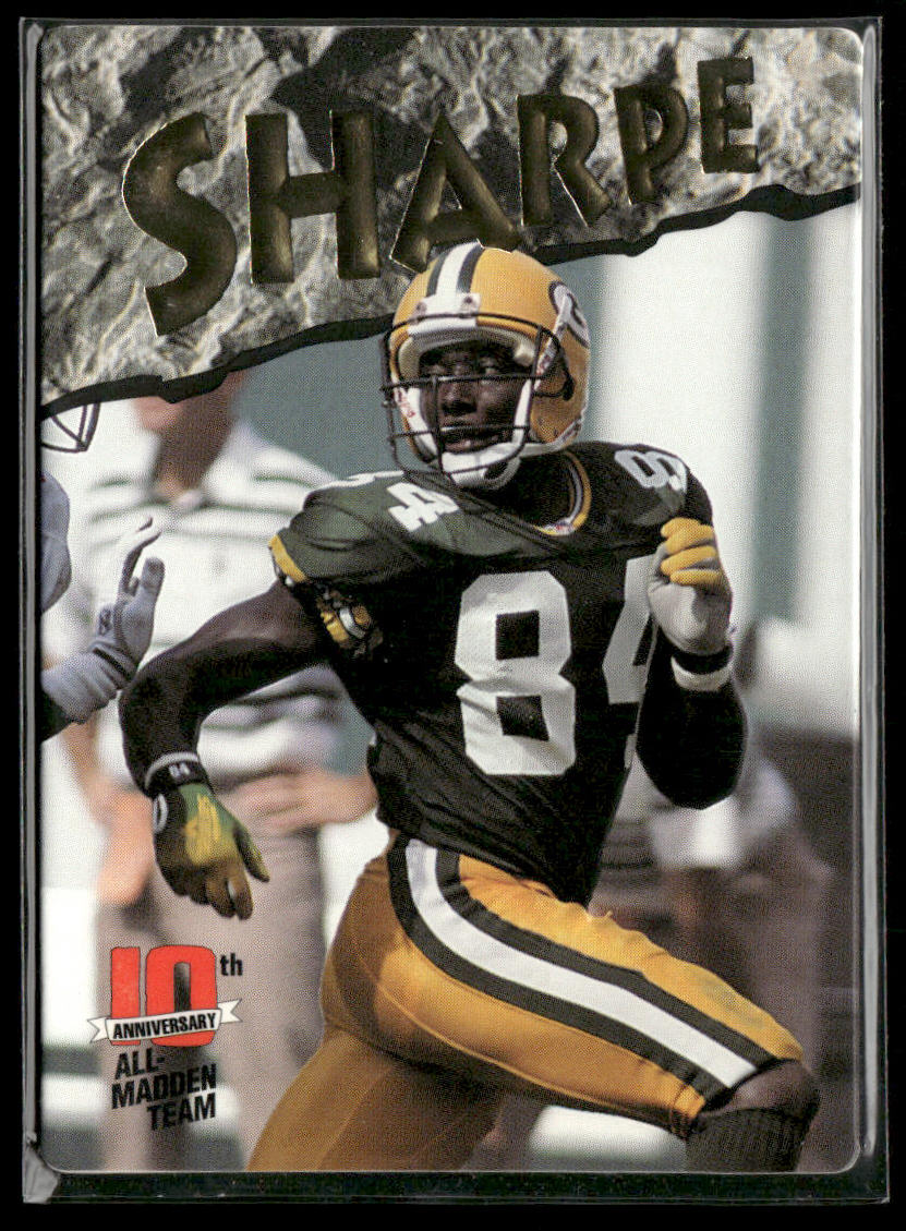 Sterling Sharpe 1993 Action Packed All-Madden #33 Green Bay Packers