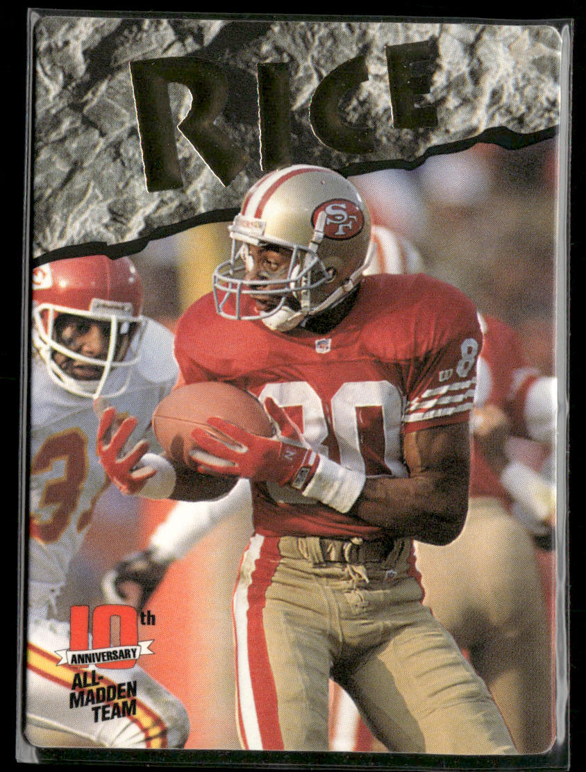 Jerry Rice 1993 Action Packed All-Madden #31 San Francisco 49ers