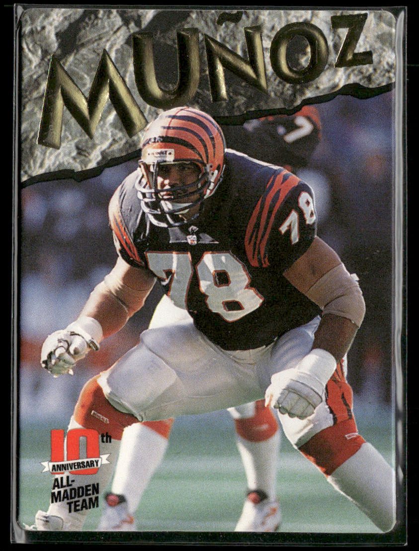 Anthony Munoz 1993 Action Packed All-Madden #26 Cincinnati Bengals